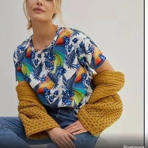 Farm Rio Rainbow Macaw Tshirt